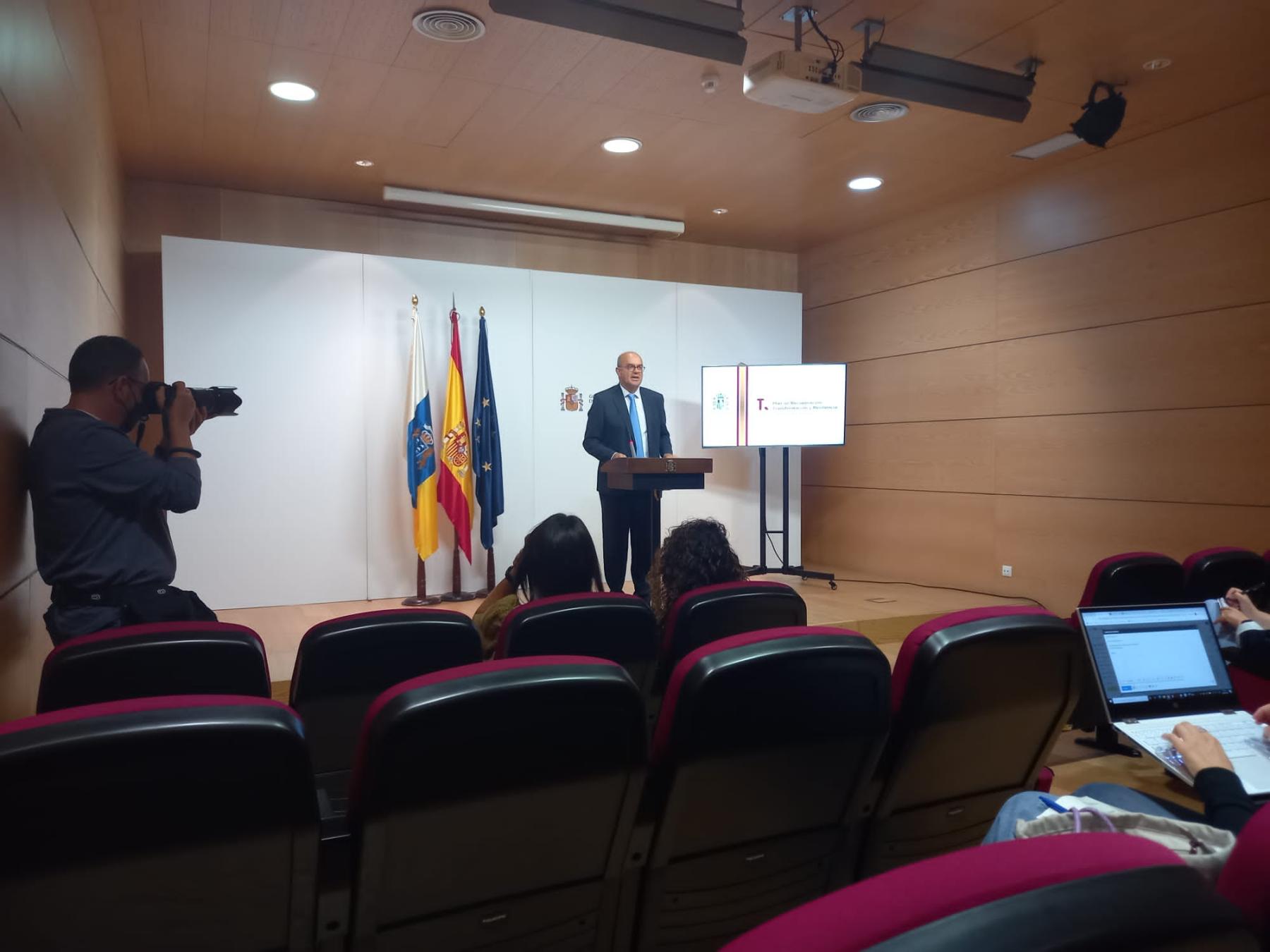 Desplegados ya en Canarias 764,5 millones de euros de los fondos europeos para la recuperación