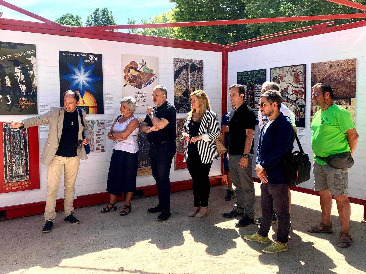 La exposición itinerante ‘Carteles para un camino, 100 años de ilustración jacobea’ llega a Cuenca