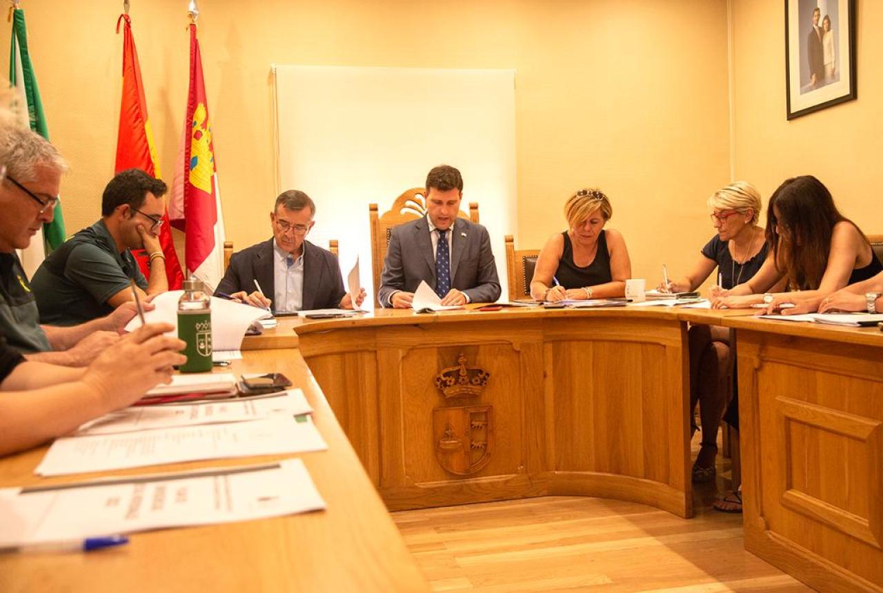 Subdelegación del Gobierno en Toledo y Ayuntamiento de Fuensalida coordinan el dispositivo de seguridad para las fiestas patronales de septiembre