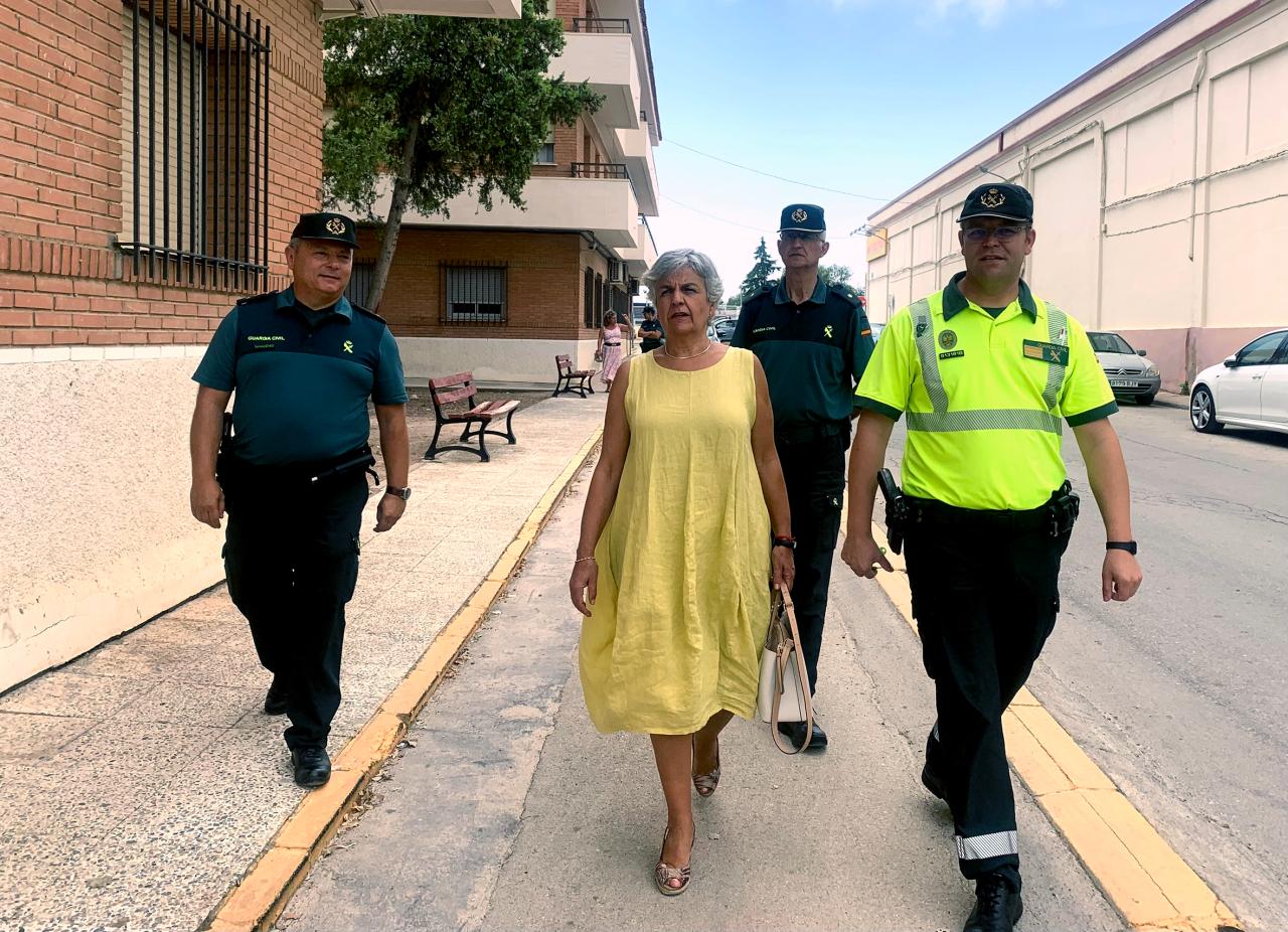 La subdelegada del Gobierno en Cuenca visita el cuartel de la Guardia Civil de Tarancón 
