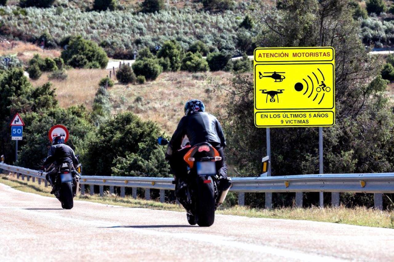 La campaña de la DGT de especial vigilancia  de motocicletas se salda en la provincia de Cuenca con 172 vehículos controlados y una denuncia 