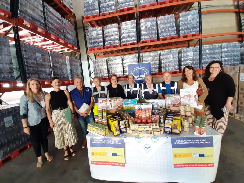El Gobierno distribuye  cerca  de 3 millones de kilos de alimentos en la C. Valenciana para ayudar a más de 100.000 personas en situación de dependencia