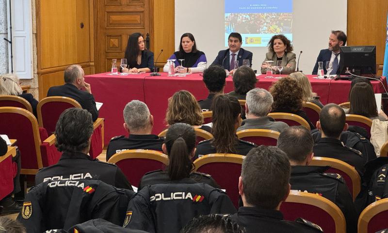 Pedro Branco pon en valor o Plan Director para promover a convivencia escolar en Galicia con 4.160 formacións en seguridade nas que participaron preto de 125.000 persoas en 2023