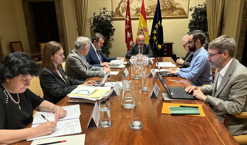 Reunión del Grupo de Trabajo Interministerial sobre la <br/>Cañada Real