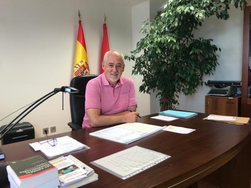 Foto del nuevo director del centro penitenciario de Pamplona