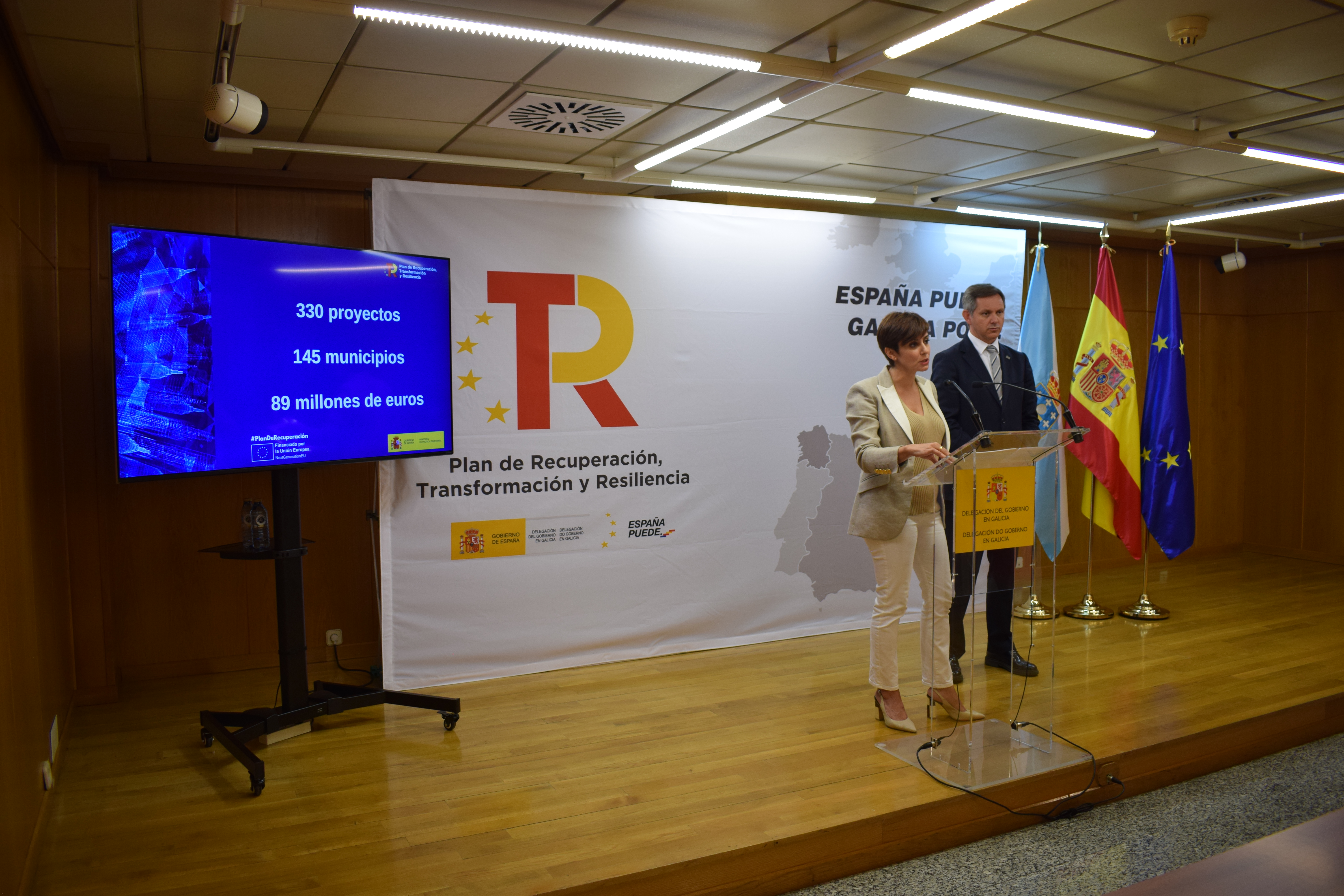 Isabel Rodríguez destaca el objetivo de los fondos europeos para las entidades locales: “Hacer más inteligente al Estado en el territorio”